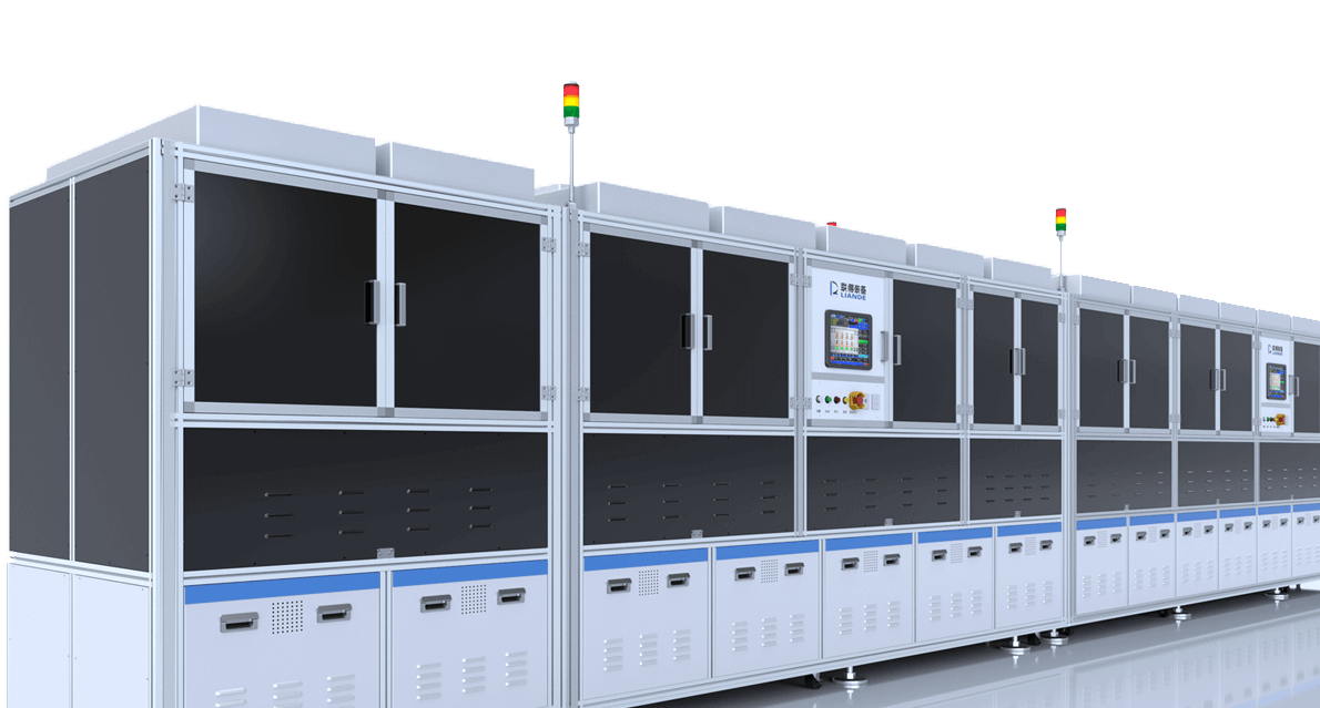 4.5秒全自动柔性屏COP/FOP绑定整线