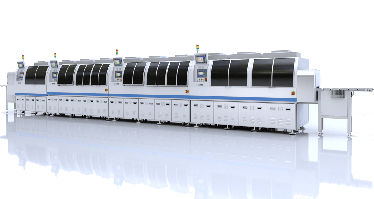 全自动幼尺寸指纹模组 / 摄像头模组绑定整线